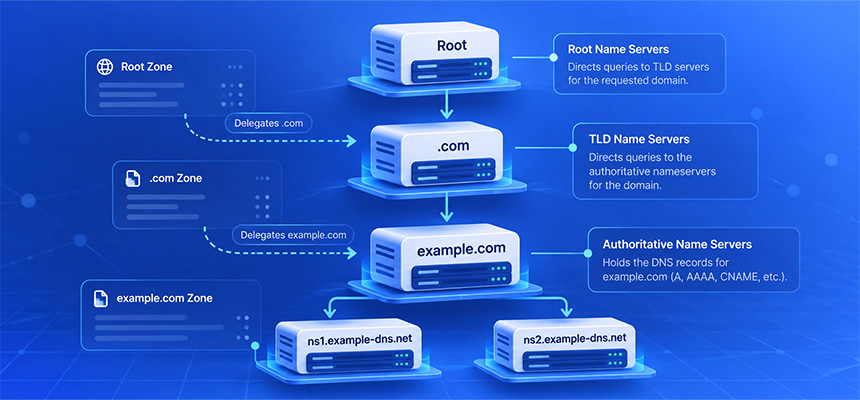 What Is DNS Delegation and How Do Nameservers Work?