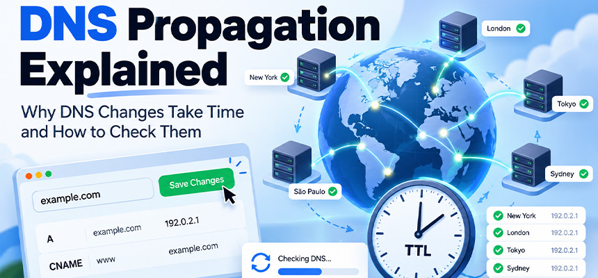 DNS Propagation Explained: Why DNS Changes Take Time and How to Check Them